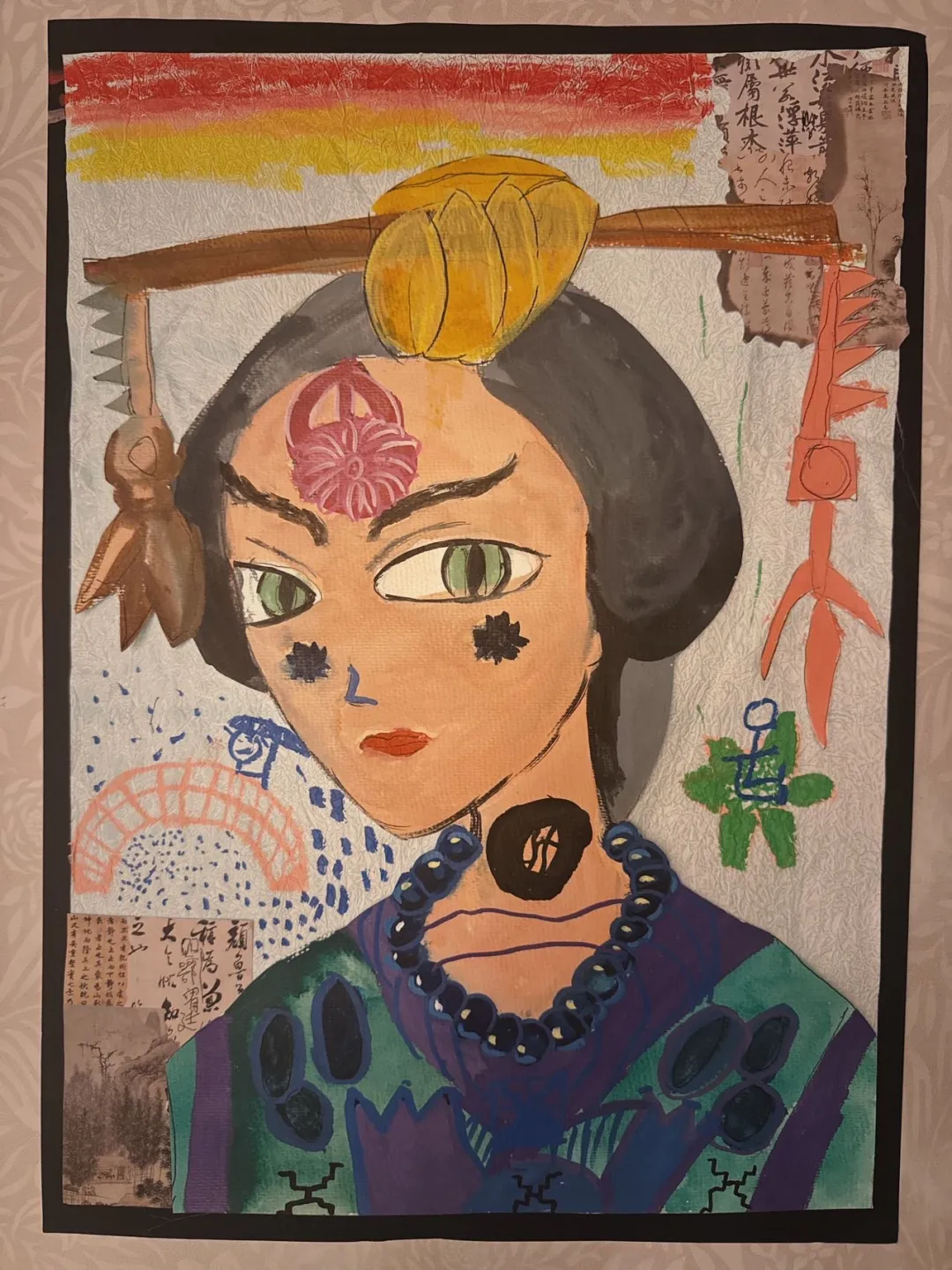 嘟嘟画的古代服饰作品